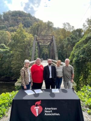 Proclamation photo from Elk River Trail, West Virigina