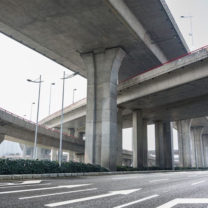 Highway overpass