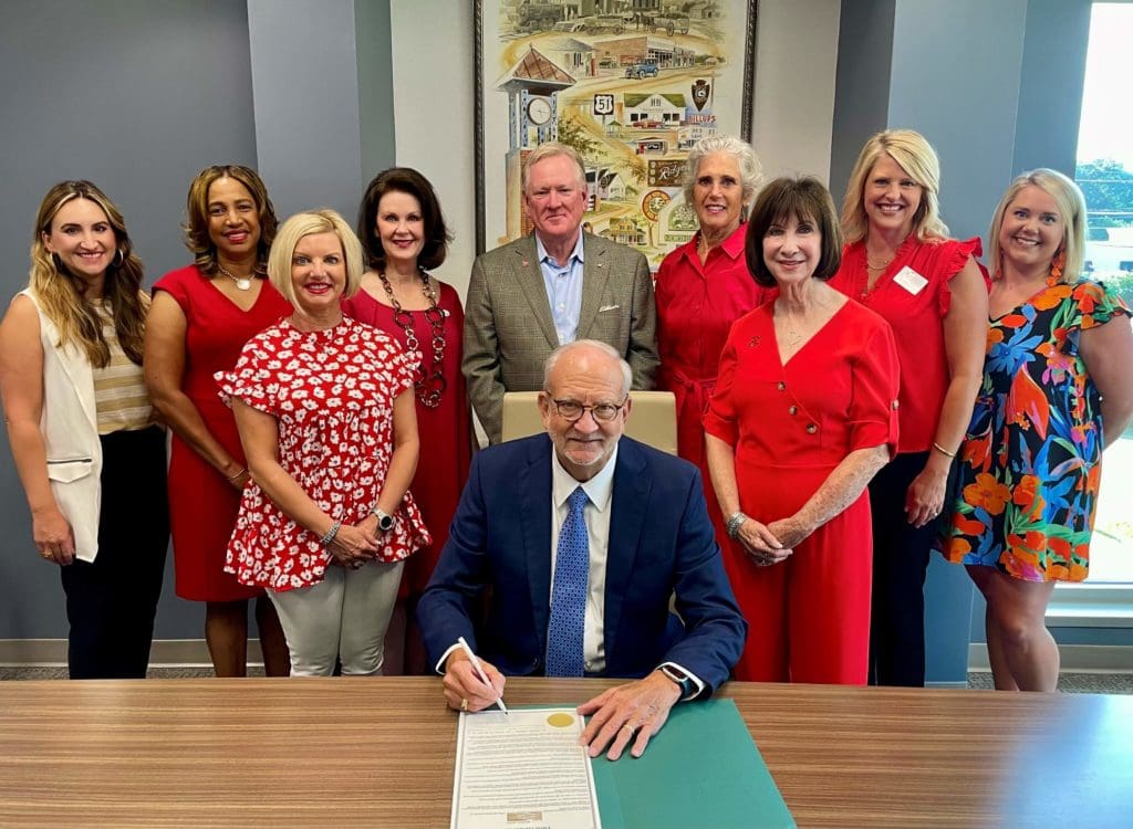 Proclamation photo in Ridgeland
