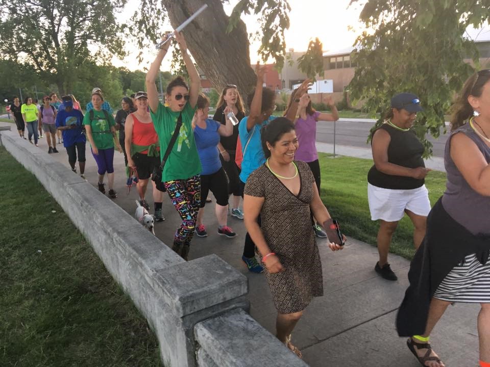people walking