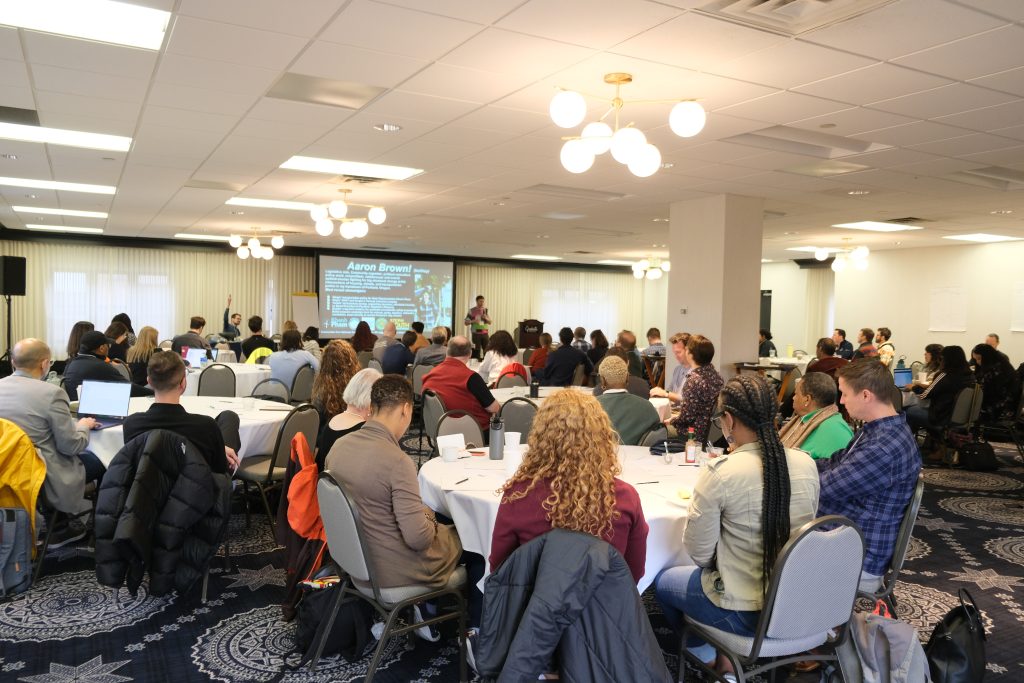 A photo from the Communities Over Highways National Summit in April 2025