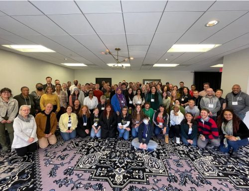 A photo of Communities Over Highways National Summit participants on April 25, 2025