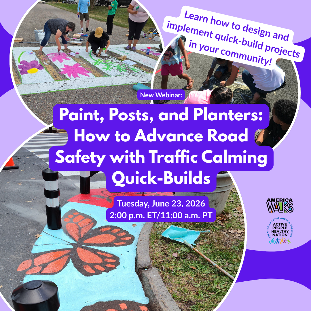photos of community champions creating crosswalks with text overlay